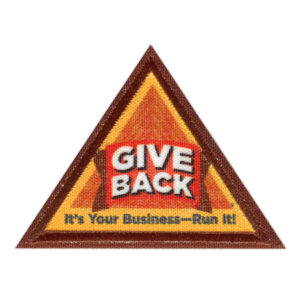 Brownie Give Back Badge - Retired
