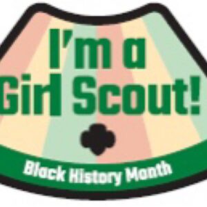 Girl Scout Black History Month Patch