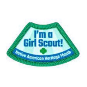 GIRL SCOUT NATIVE AMERICAN HERITAGE MONTH PATCH