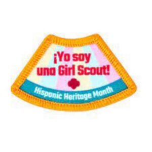 GIRL SCOUT HISPANIC HERITAGE MONTH PATCH