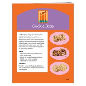 SENIOR COOKIE BOSS BADGE REQUIREMENT