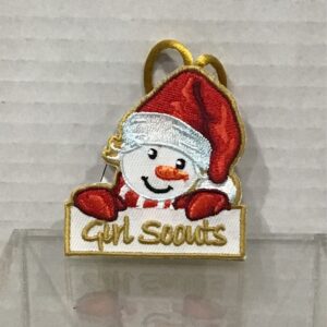 SNOWGIRL HANGING ORNAMENT